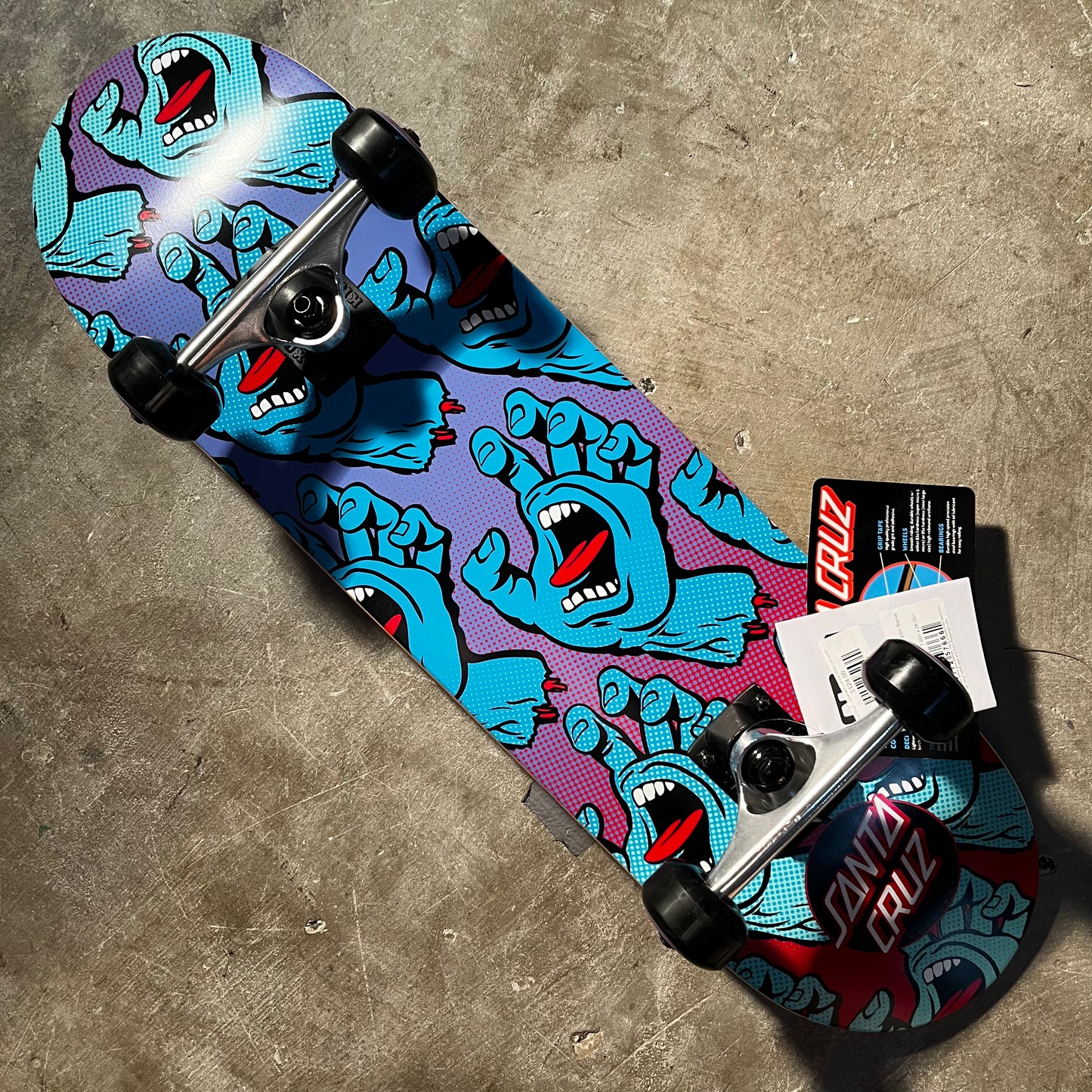 Santa Cruz - Gradient Hands Micro Complete - 7.5"