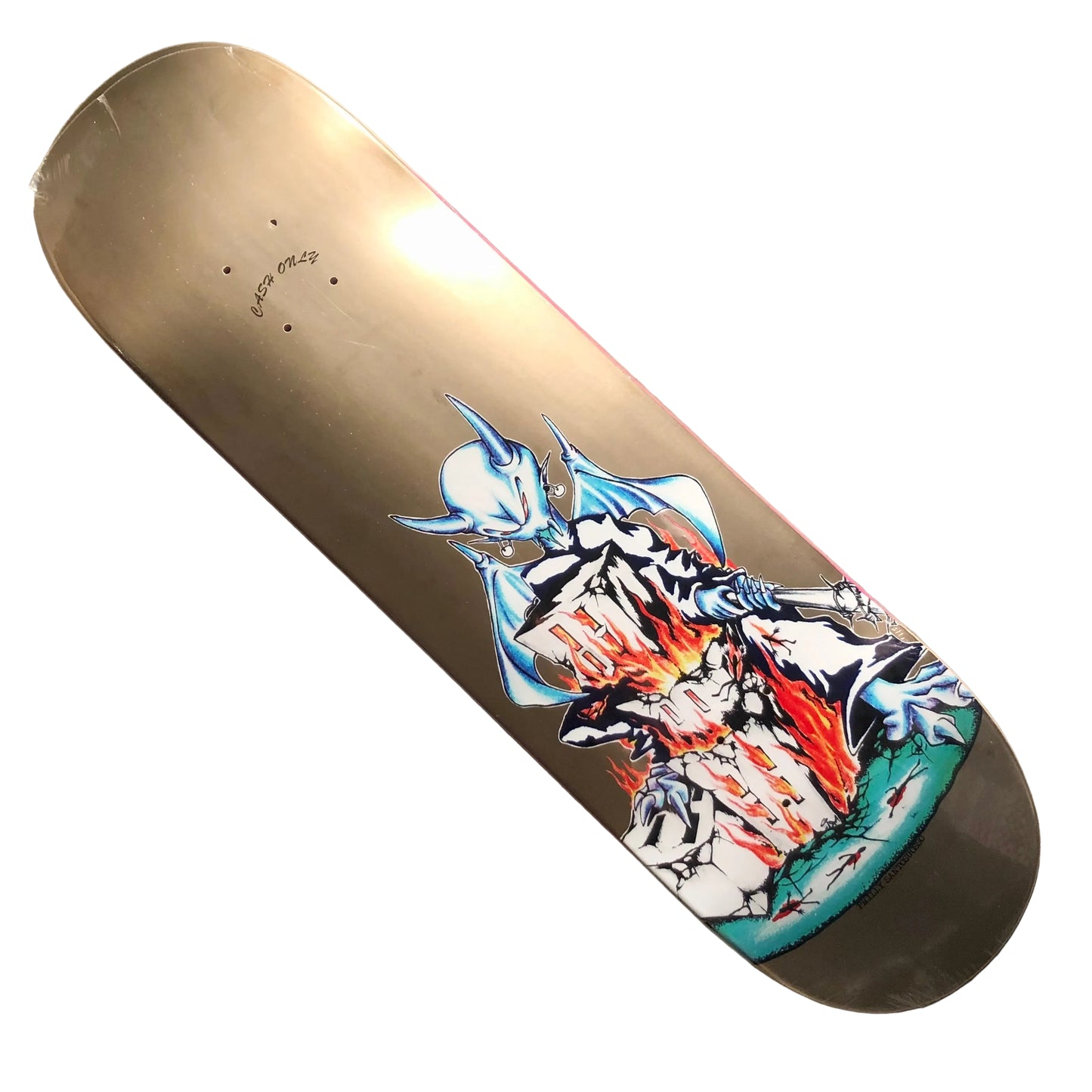 Cash Only - Philly Gargoyle Deck - 8.5" Gold