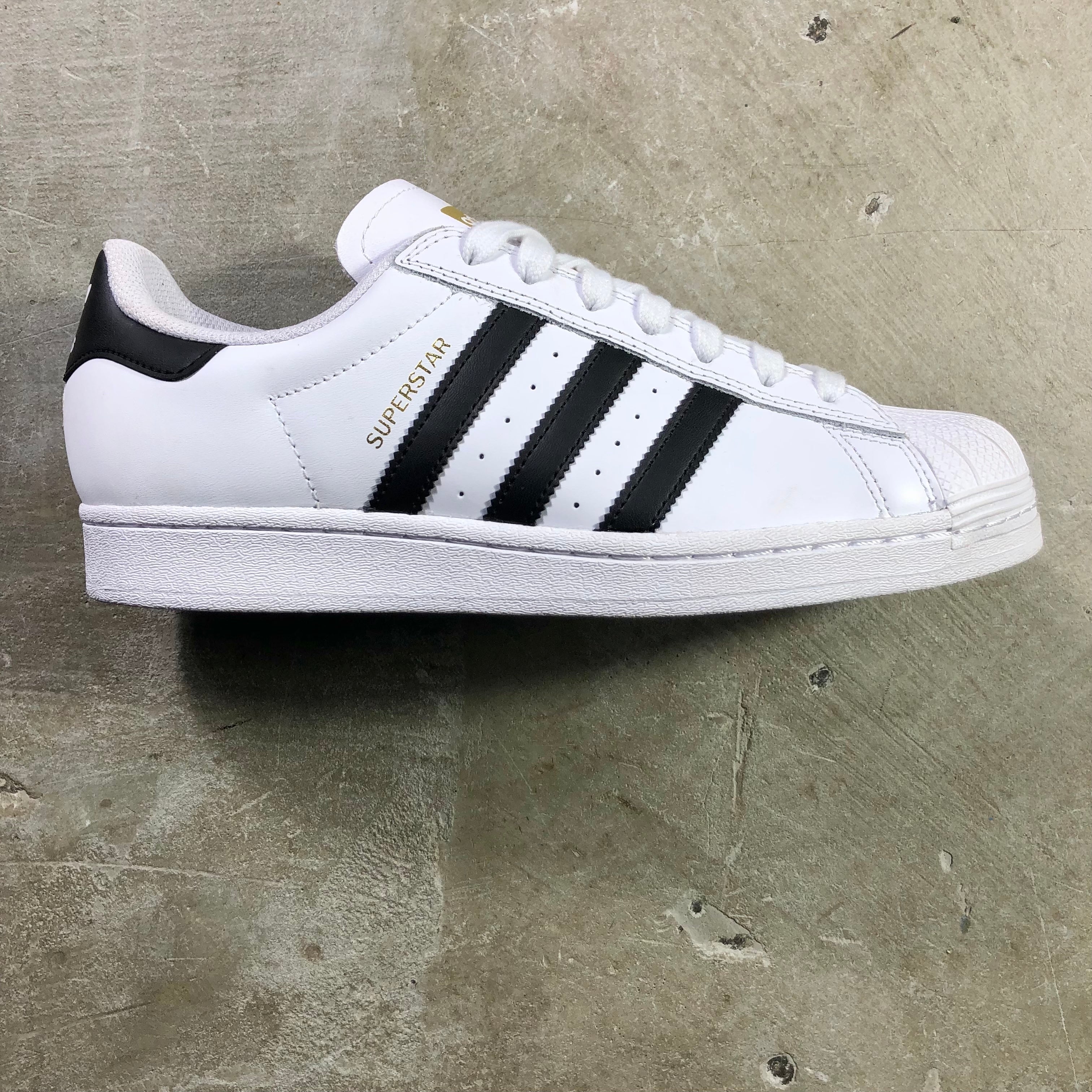 Adidas - Superstar ADV Shoe - Cloud White - Core Black – The Block