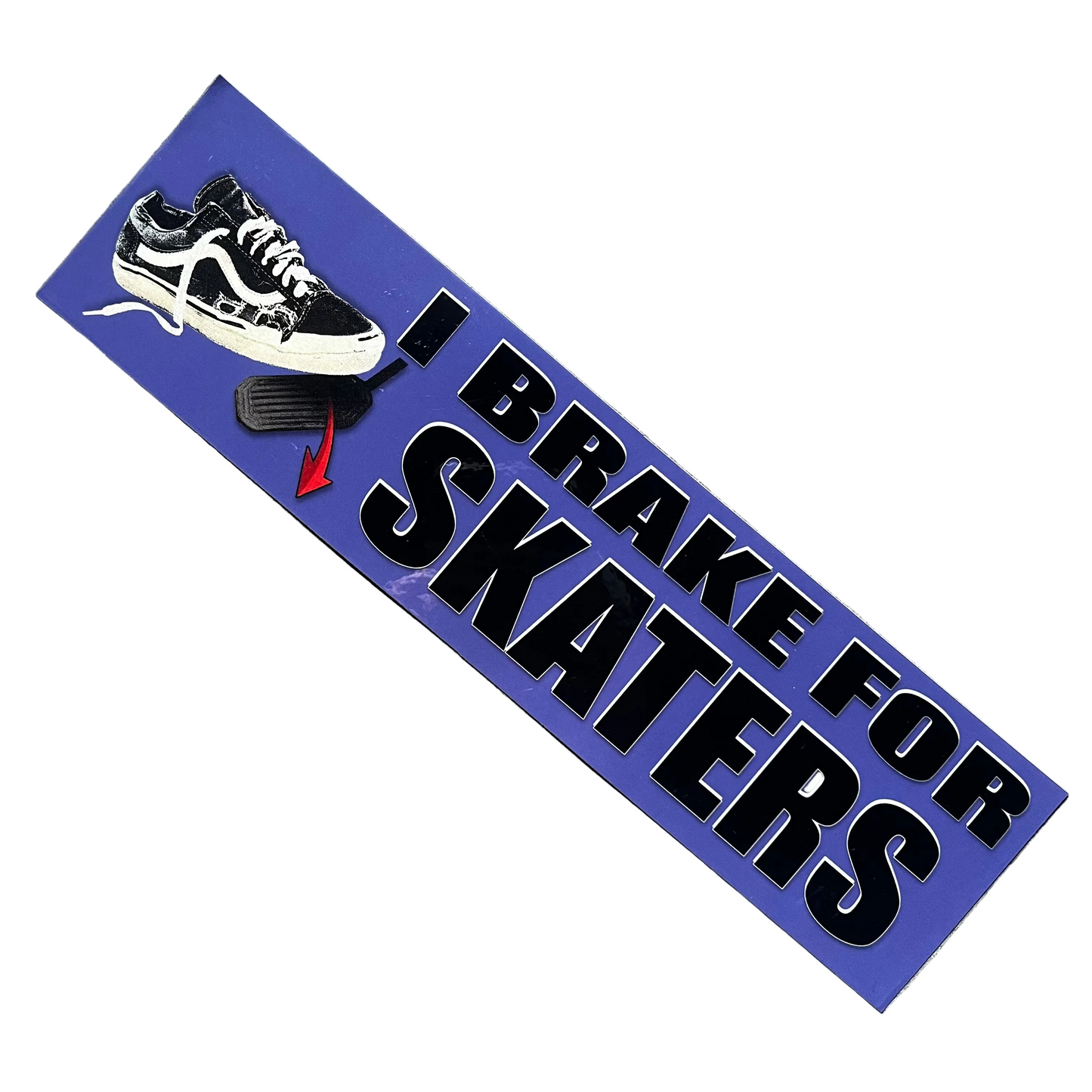 Jenkem - Brake for Skaters Bumper Sticker