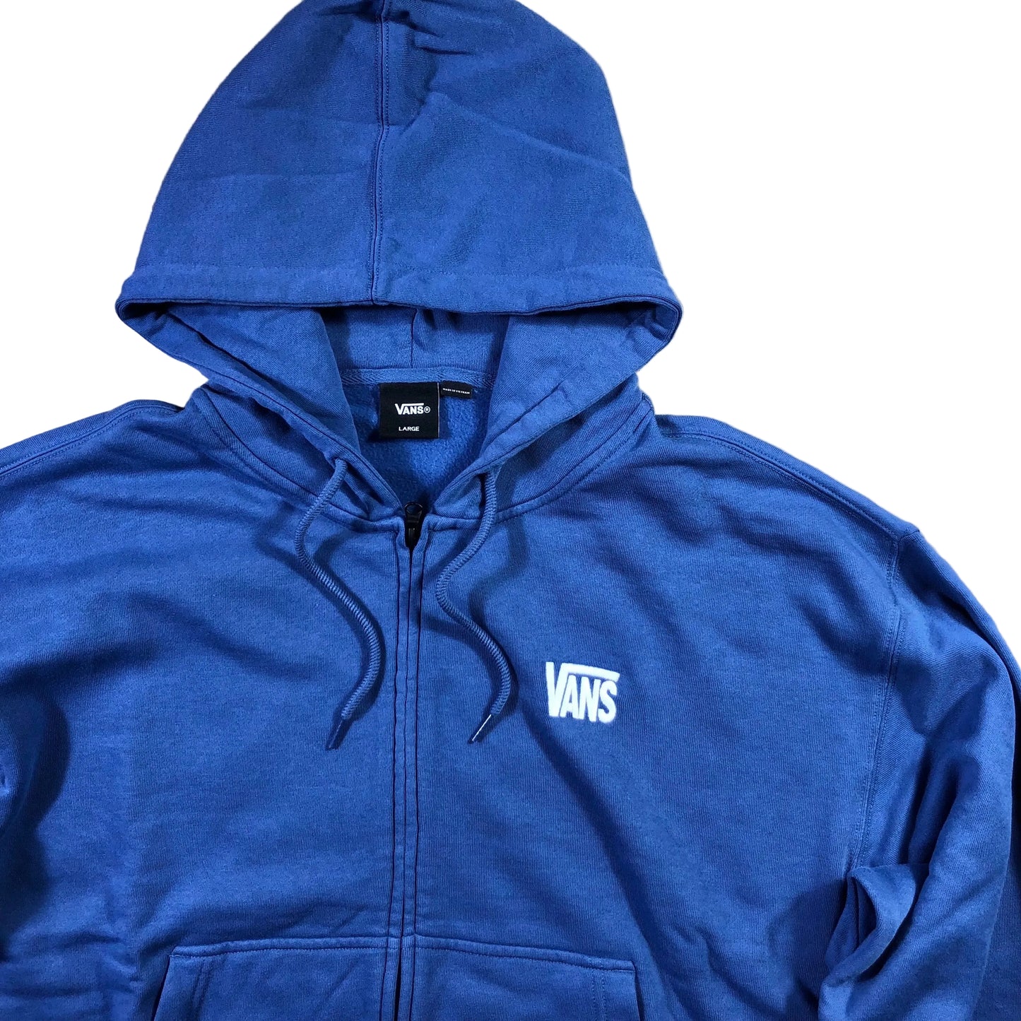 Vans - Stretch Logo Zip Hoodie - True Navy Blue