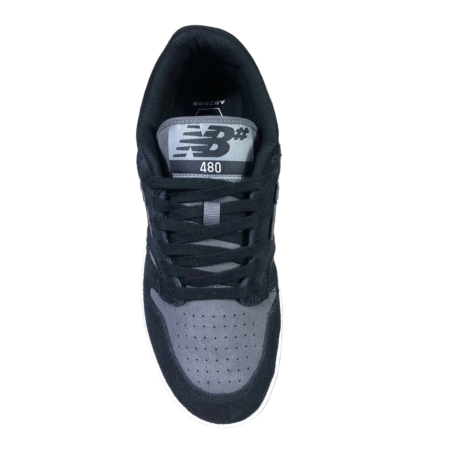 New Balance Numeric - 480 Shoe - Black / Grey / Gum