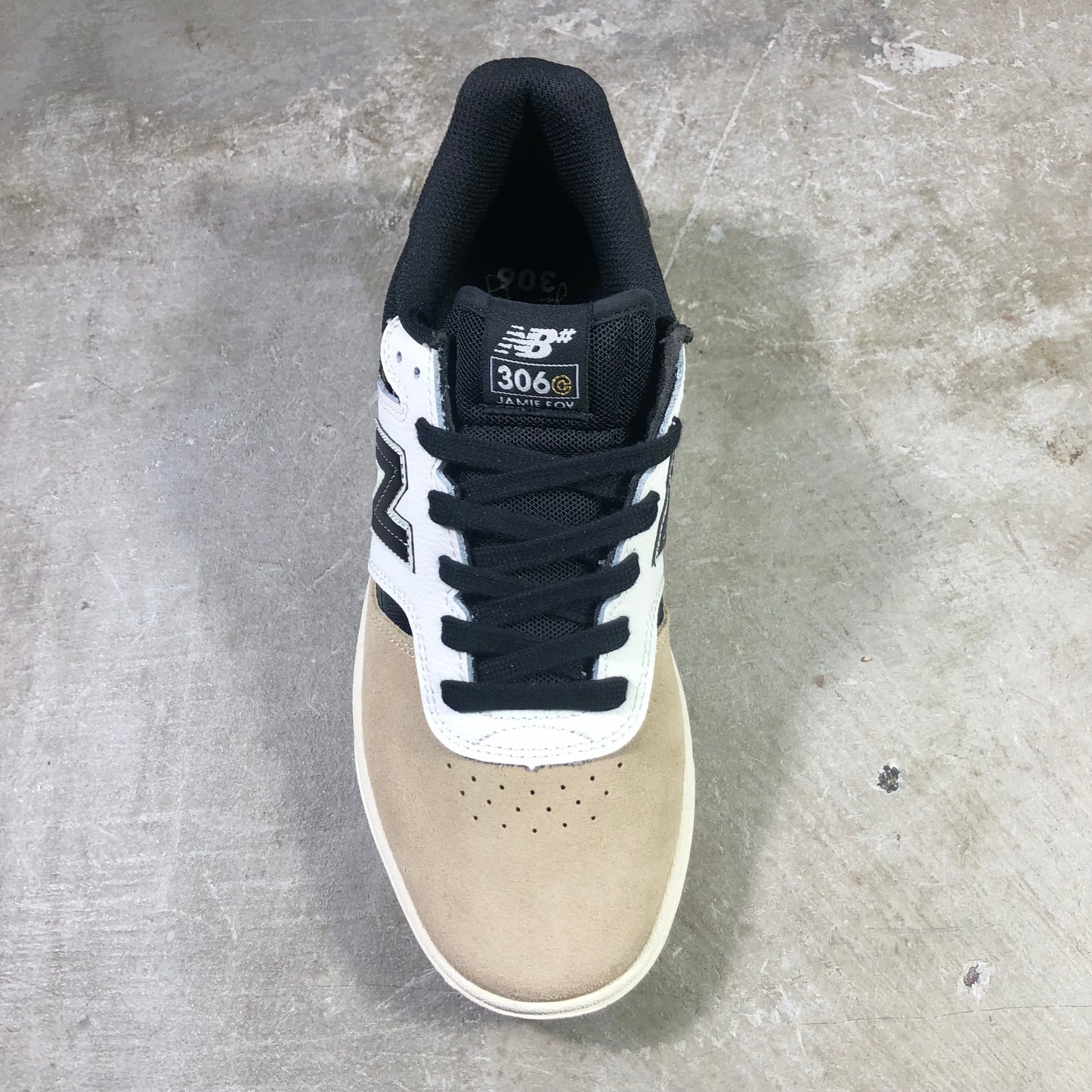 New Balance Numeric - Jamie Foy 306 Cupsole Shoe - Tan / Black