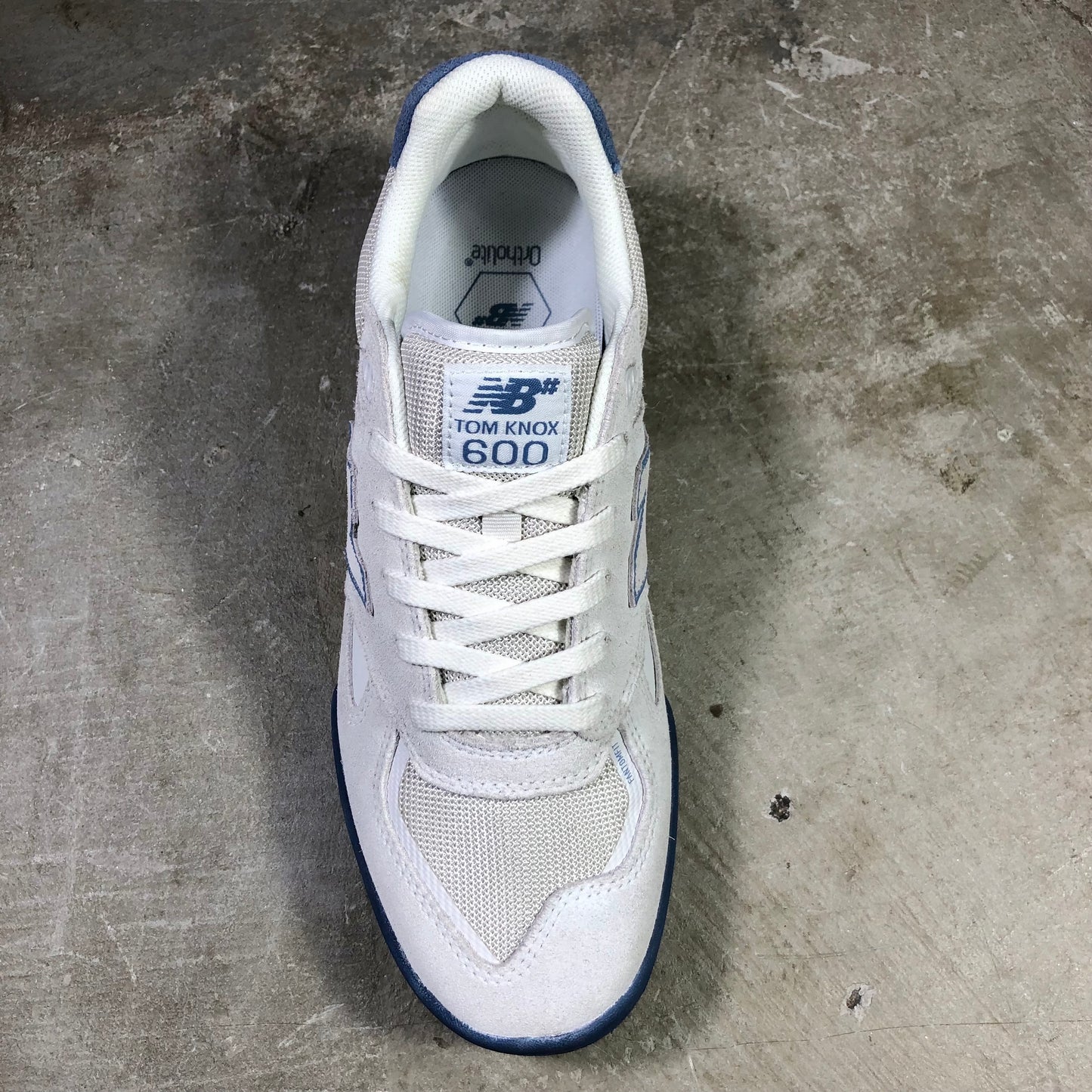 New Balance Numeric - Tom Knox 600 Shoe - Light Grey / Blue