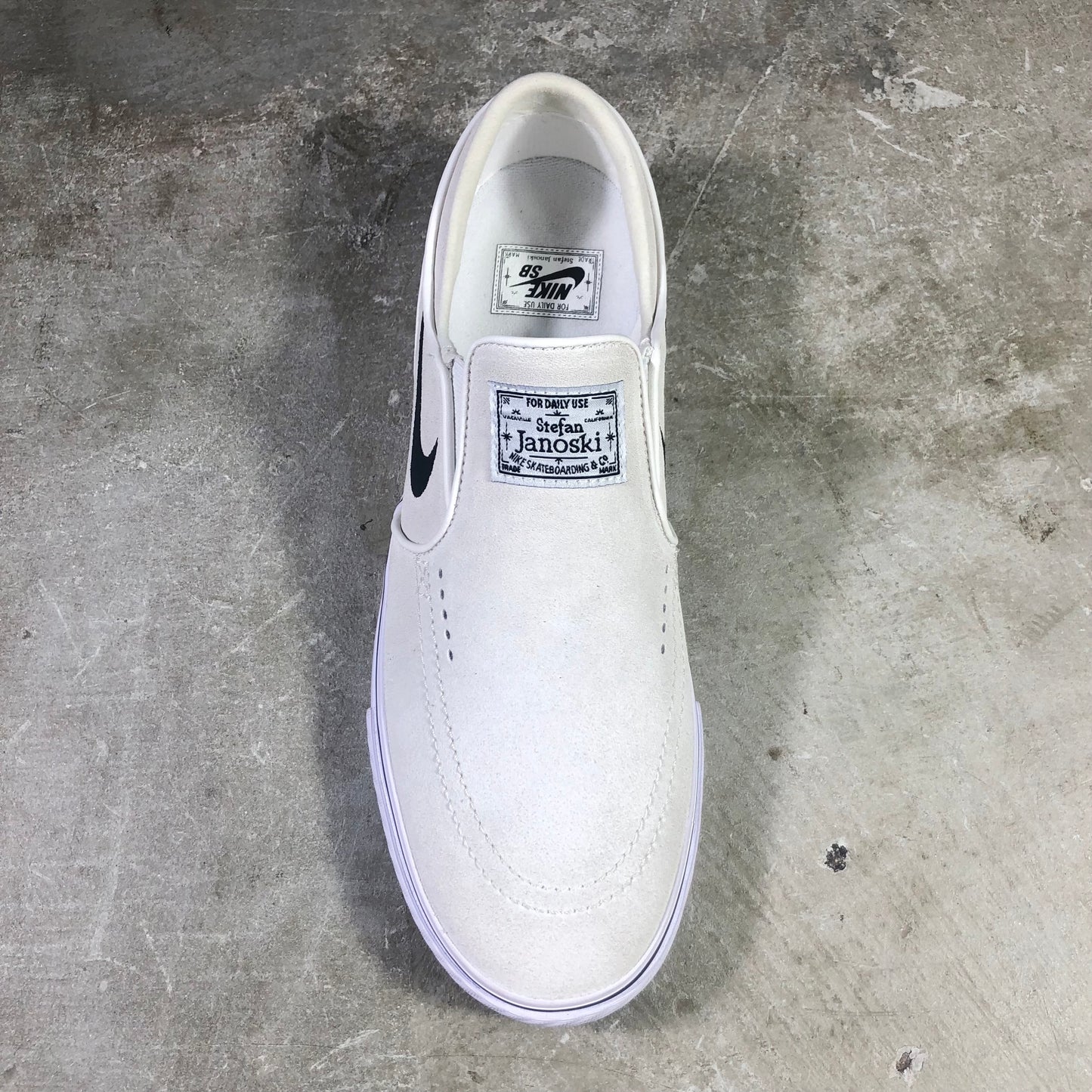 Nike SB - Janoski+ Slip - Summit White / Black / White