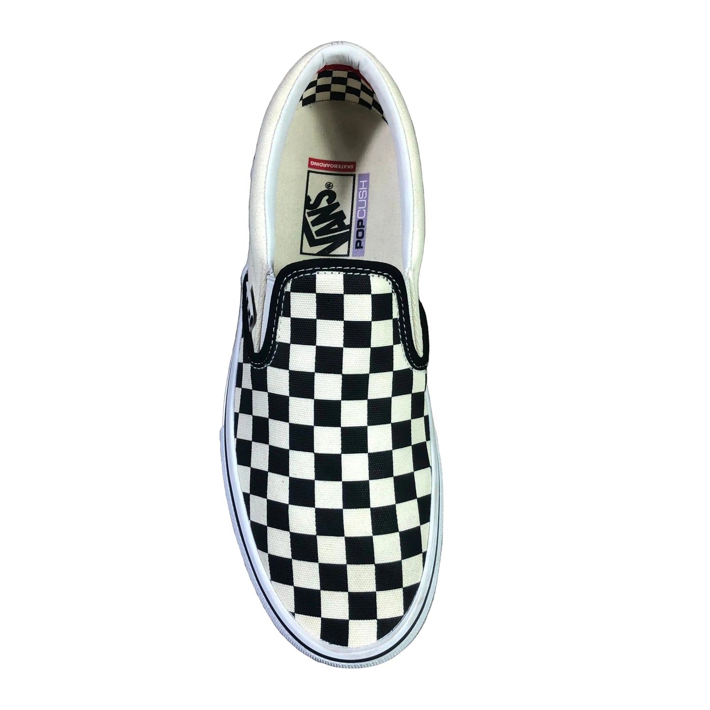 Vans - Skate Slip On - Checkerboard - Black - White