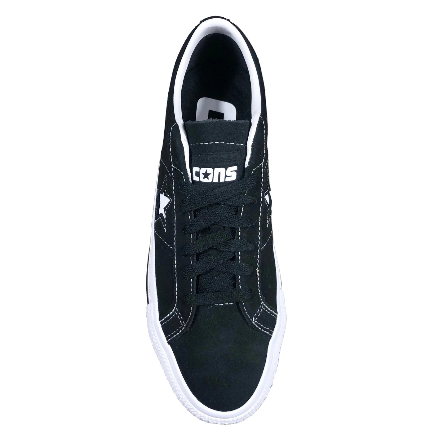 Converse CONS - One Star Pro Suede - Black / Black / White