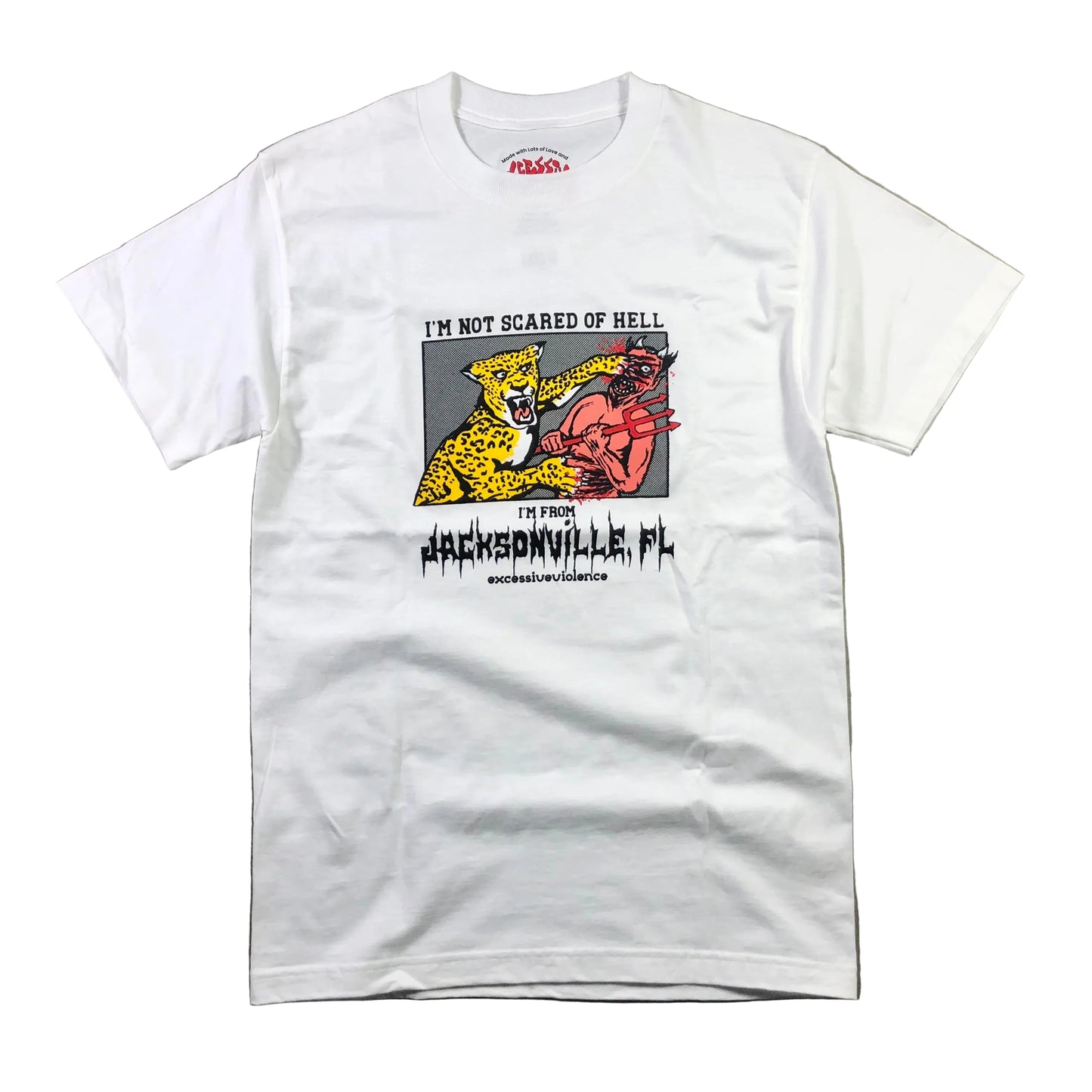 Excessive Violence - Best City Ever T-Shirt - White