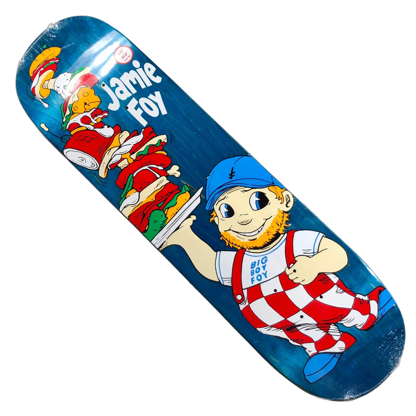 Deathwish Skateboards - Jamie Foy Big Boy Foy Deck - 8.25"
