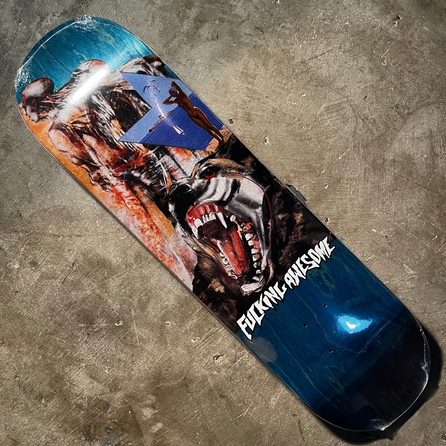 Fucking Awesome - Jake Anderson Wolf Beach Deck - 8.38"
