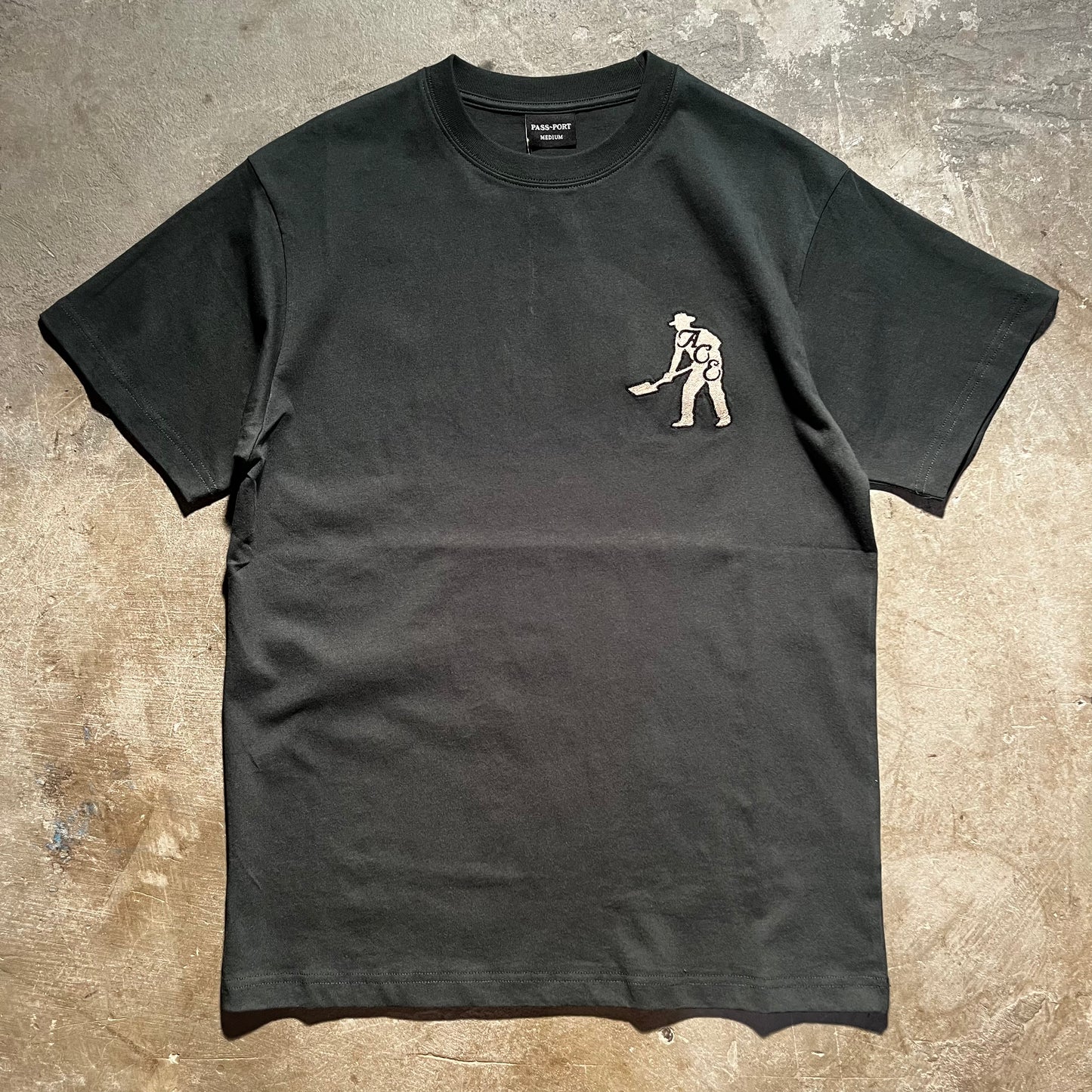 Ace Trucks - ACE x Pass-Port & Spade T-Shirt - Forest Green
