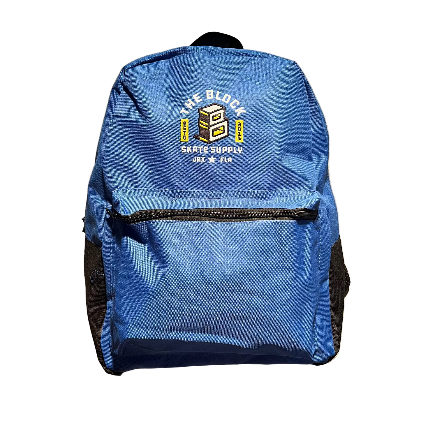 Block - Roots Logo Backpack - Twilight Blue