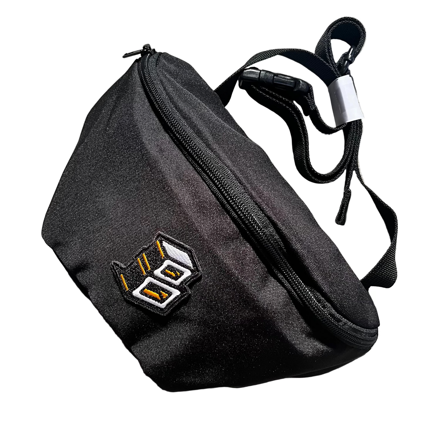 Block - Roots B Logo Hip Bag - Black