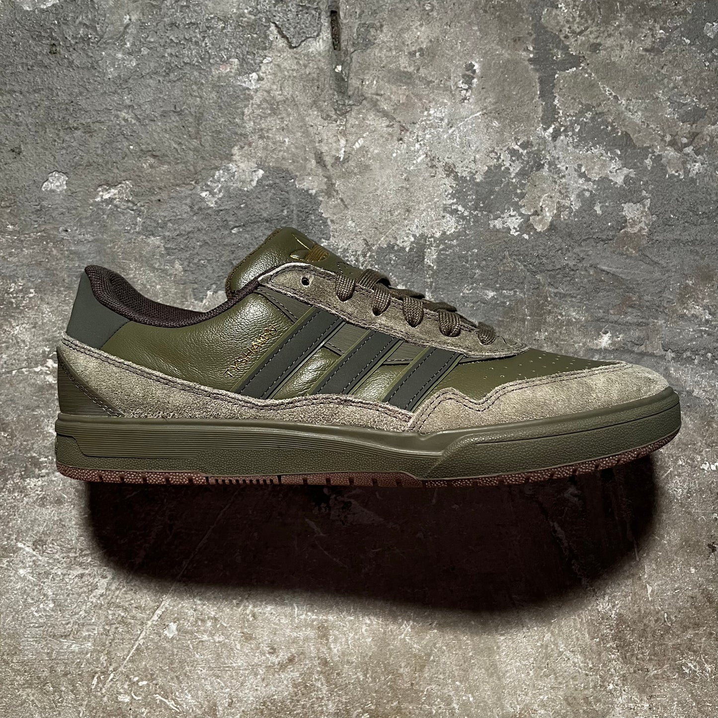Adidas - Tyshawn II Shoe - Olive Strata / Shadow Olive / Gums