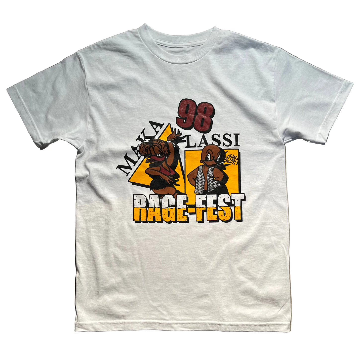 Maka Lassi Posse - Rage Fest 2.0 T-Shirt - White