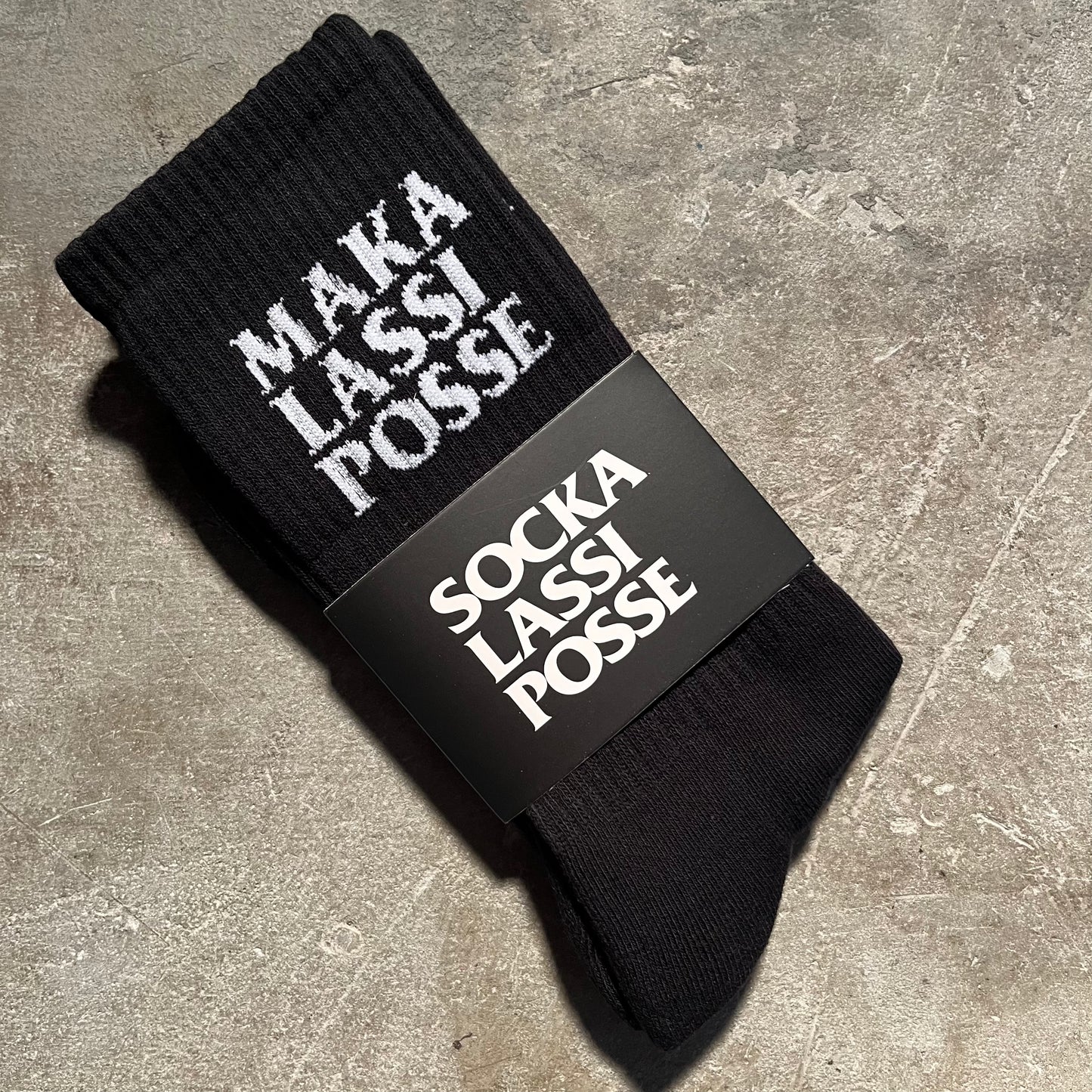 Maka Lassi Posse - Socka Lassi Socks - Black