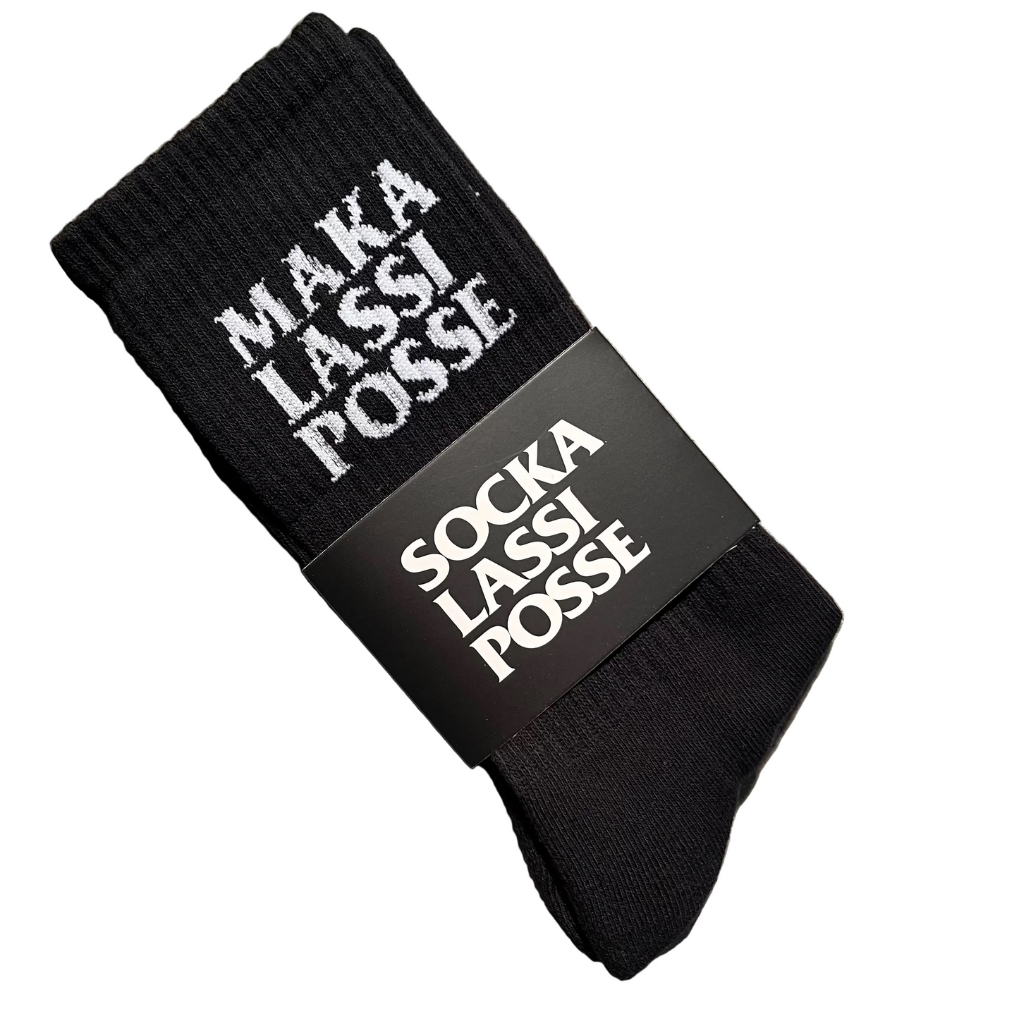Maka Lassi Posse - Socka Lassi Socks - Black