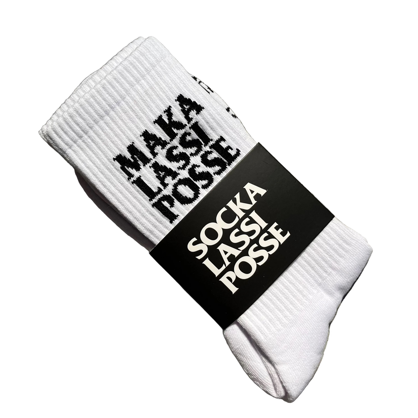 Maka Lassi Posse - Socka Lassi Socks - White