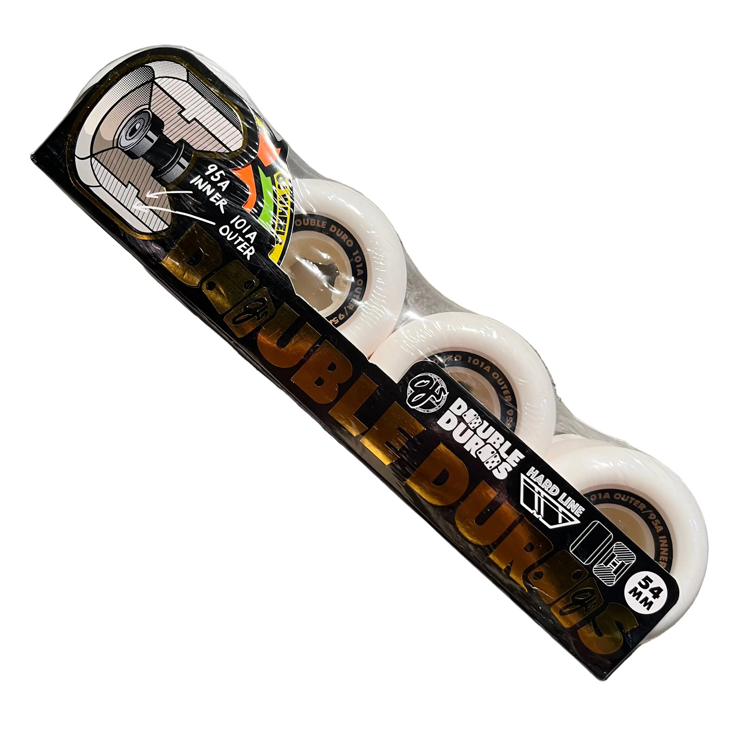 OJ Wheels - Double Duro Hardline Wheel - 54mm 101a/95a