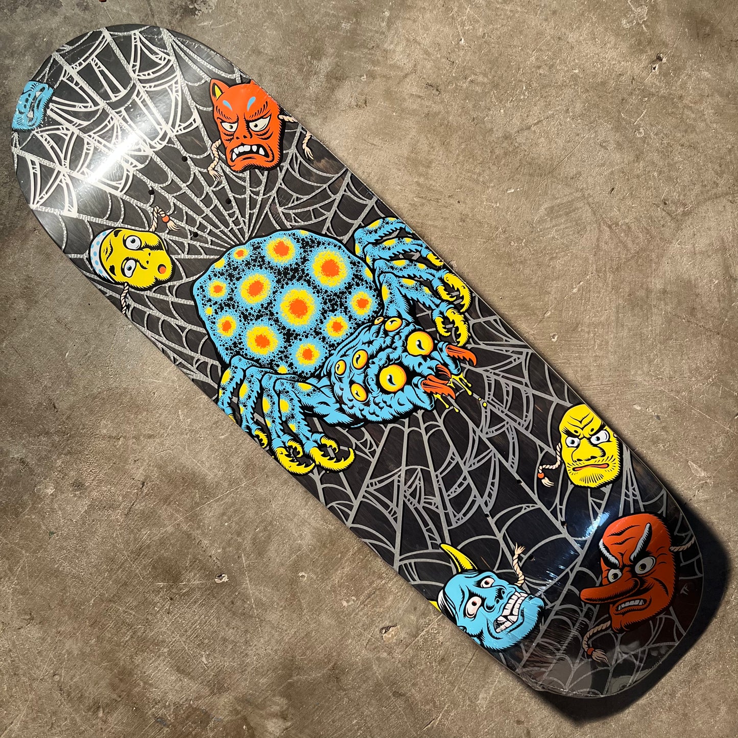 Santa Cruz Skateboards - Eric Dressen Spider Pro Egg Shaped Deck - 9.25"