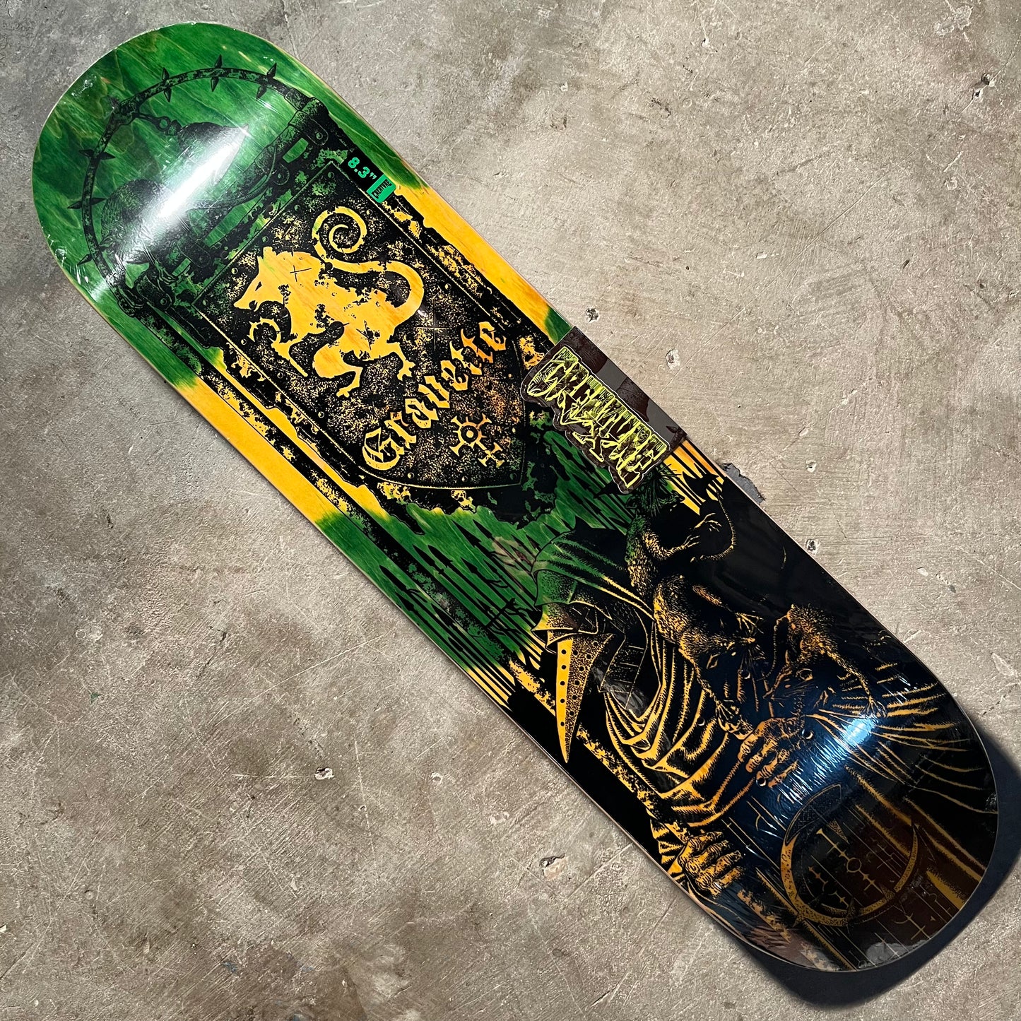 Creature Skateboards - David Gravette Messenger VX Deck - 8.6"