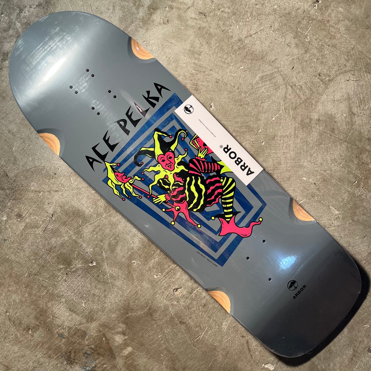 Arbor Skateboards - Ace Pelka Deathcard Deck - 9.75"