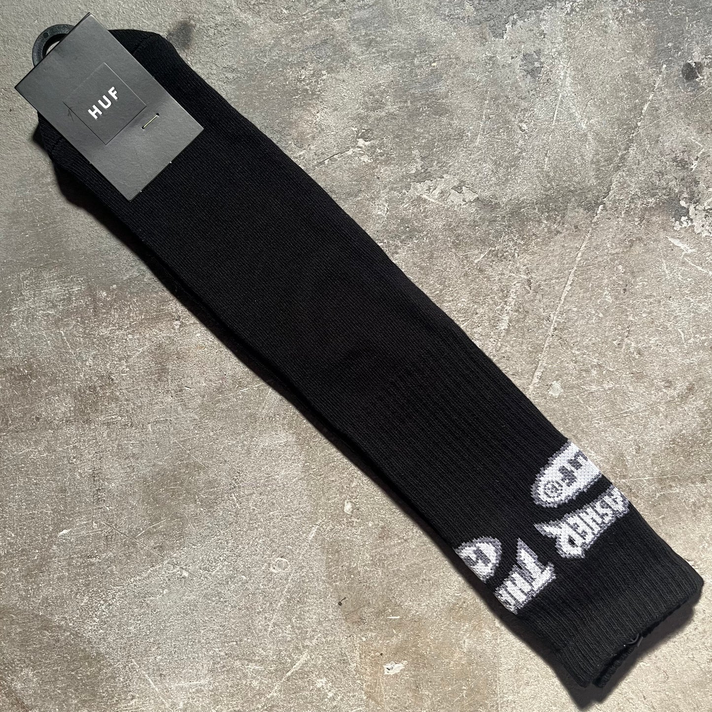 HUF - Thrasher Logo Sock - Black