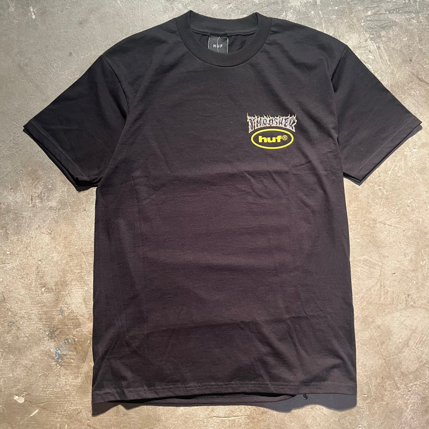 HUF - Thrasher Meltdown T-Shirt - Black