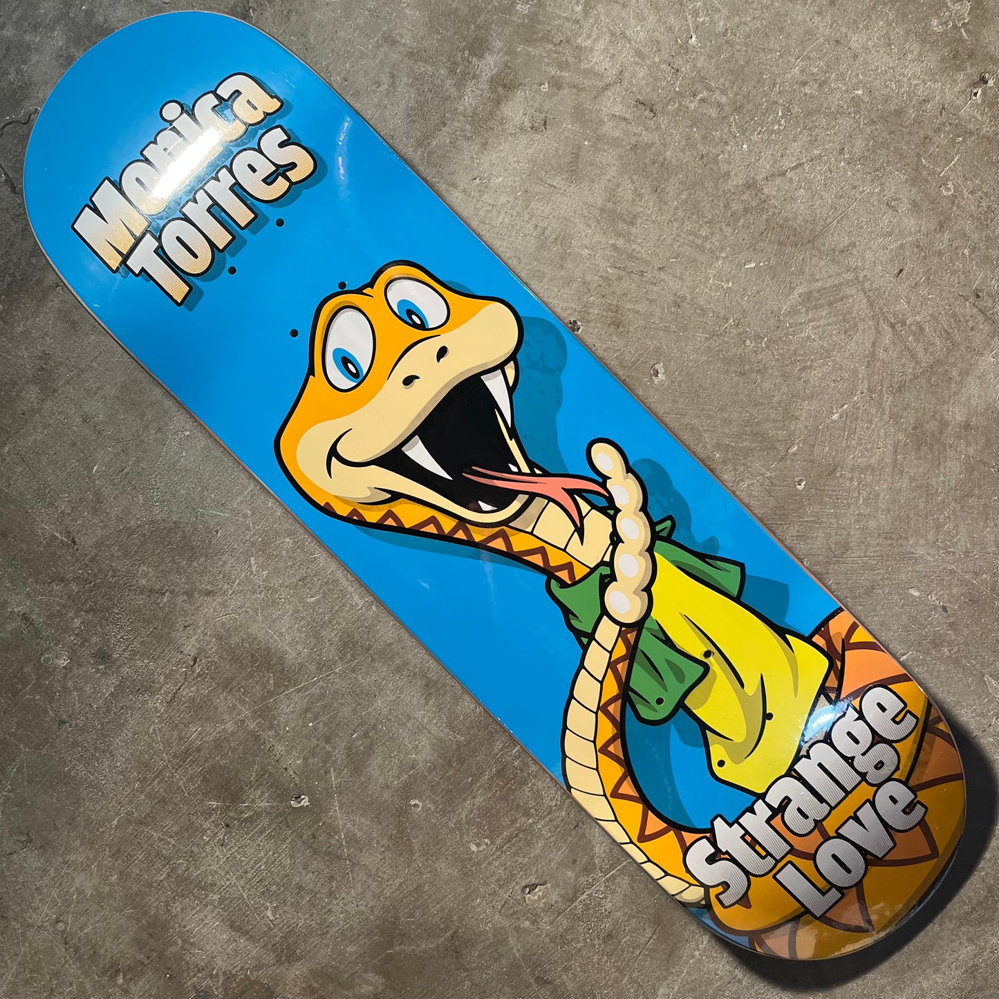 StrangeLove Skateboards - Monica Torres Snake Deck - 8.125"