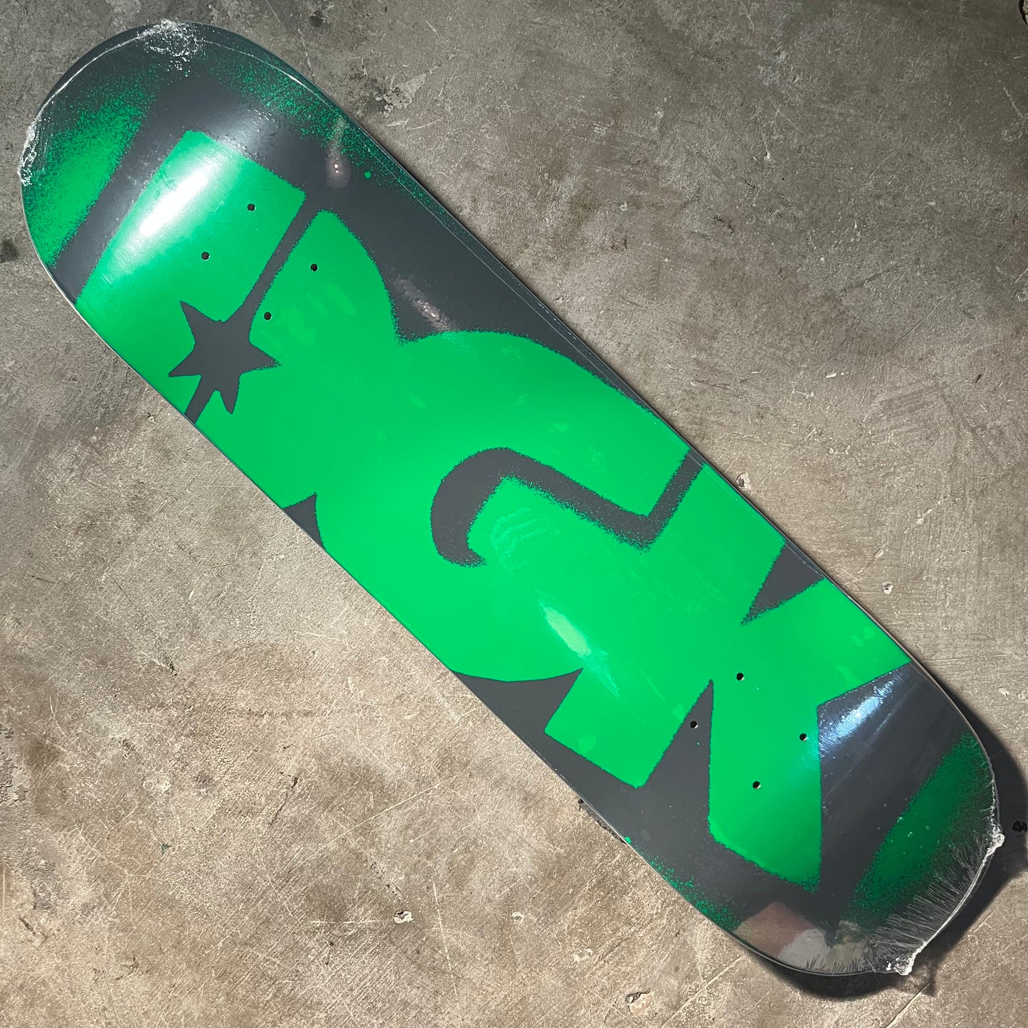 DGK - OG Logo Grey / Green Deck - 8.25"