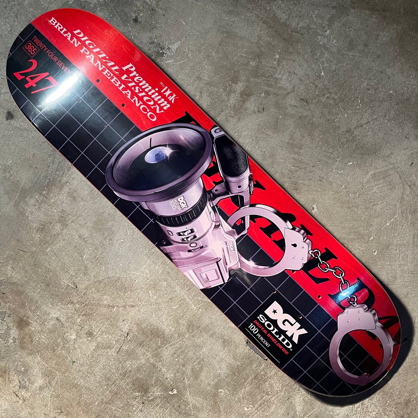 DGK - Premium Vision Panebianco Street Soldier Deck - 7.8"