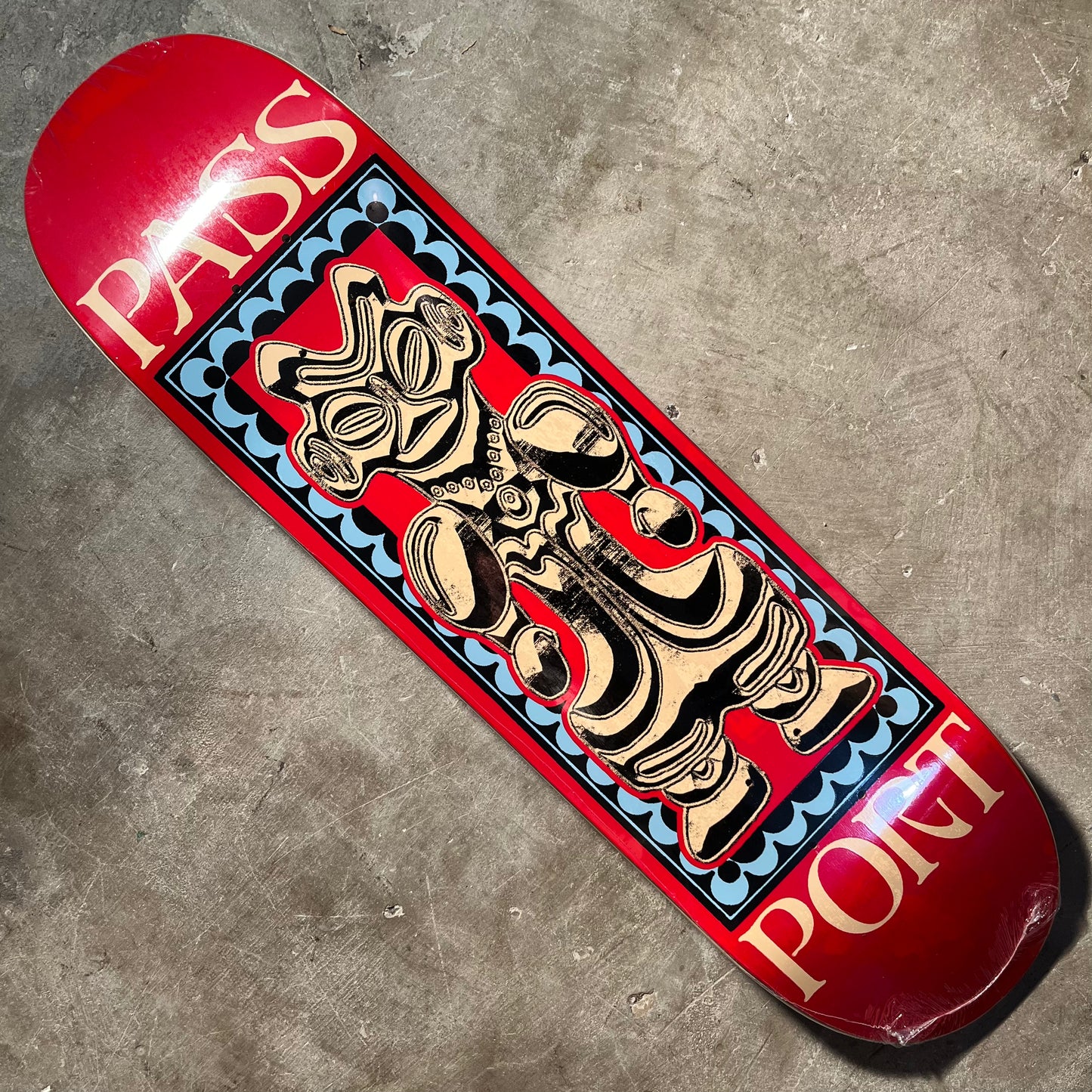 Pass Port Skateboards - Hollow Dogu Series Deck - 8.25"