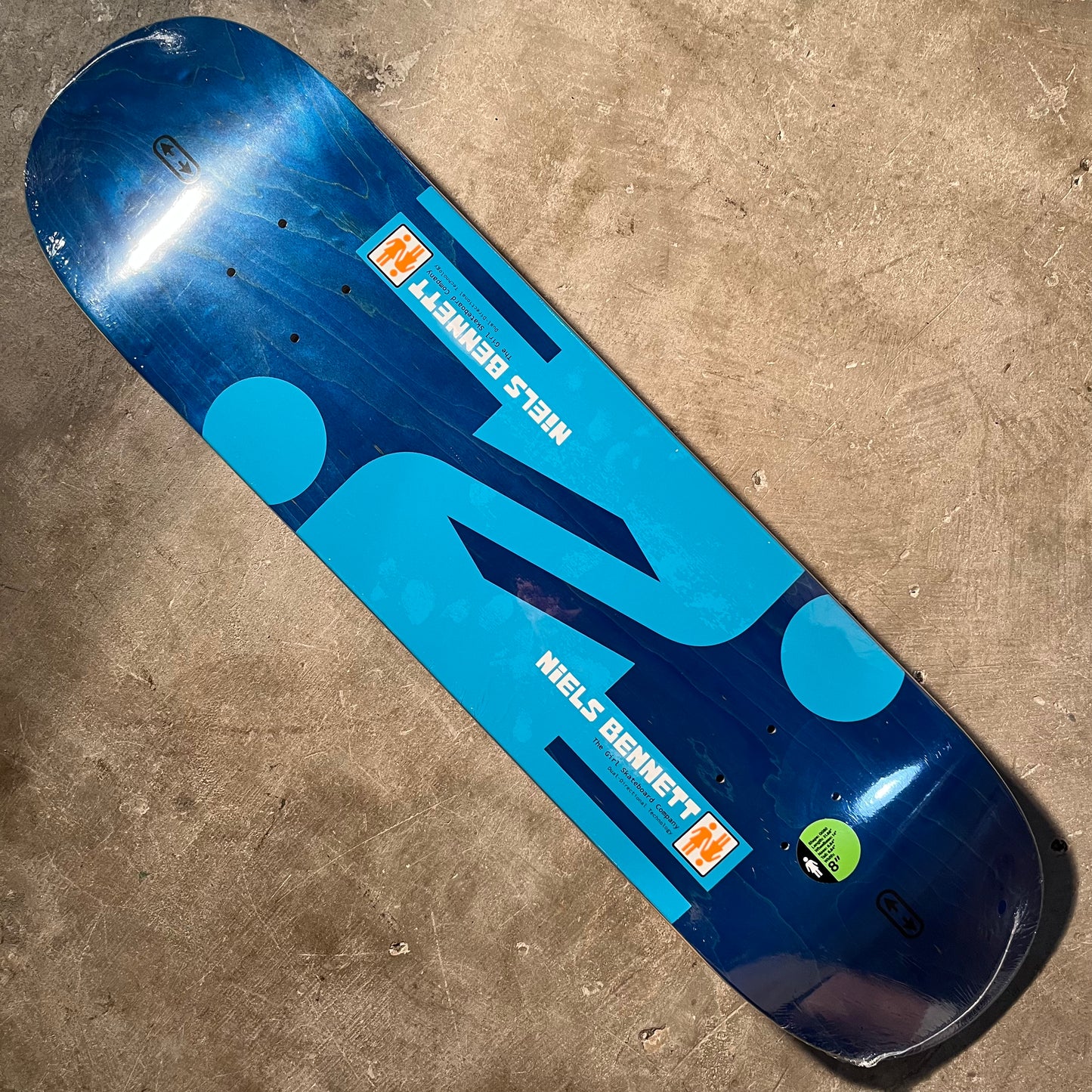 Girl Skateboards - Niels Bennett Double OG Deck - 8.0"