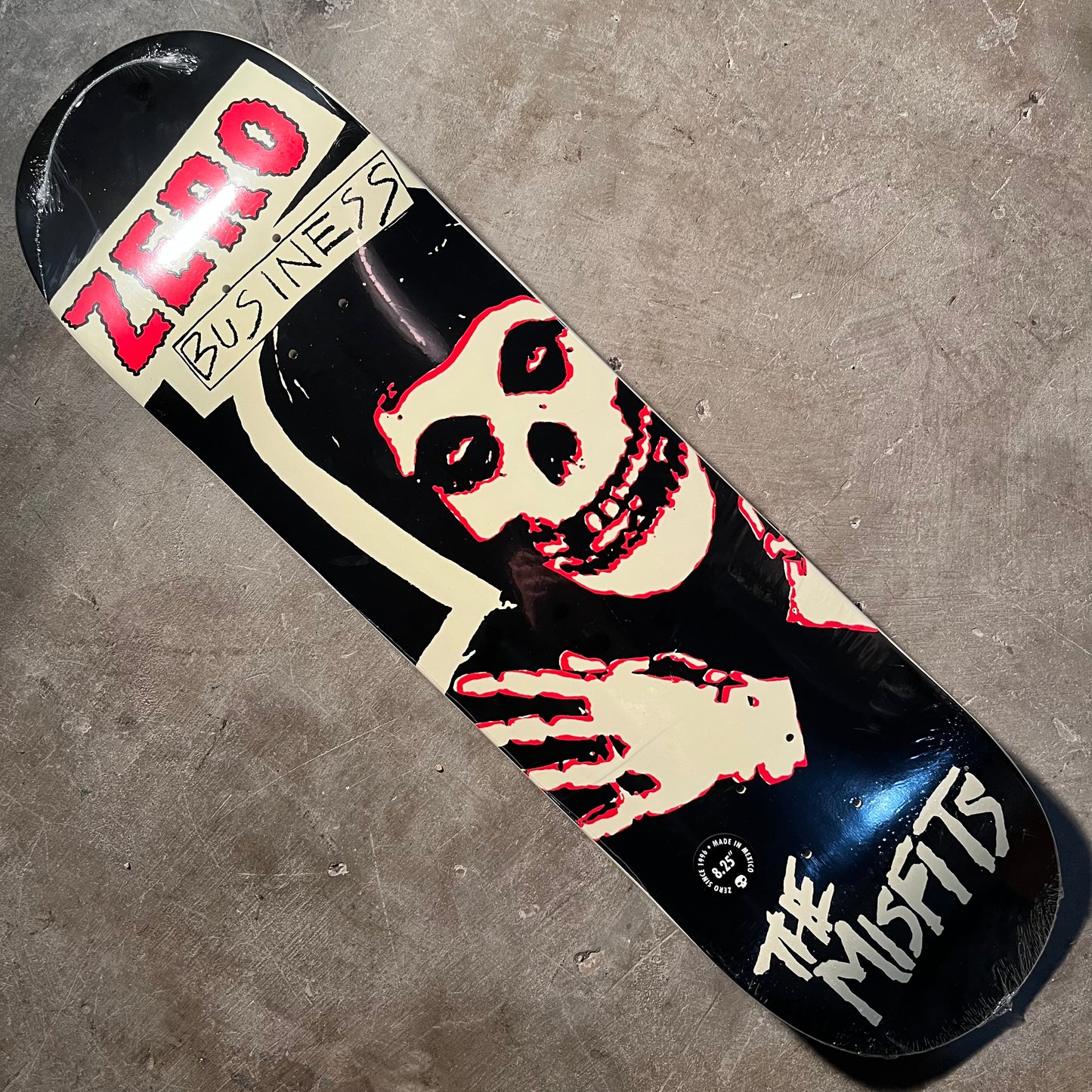 Zero Skateboards - Zero Business Glow Deck - 8.25"