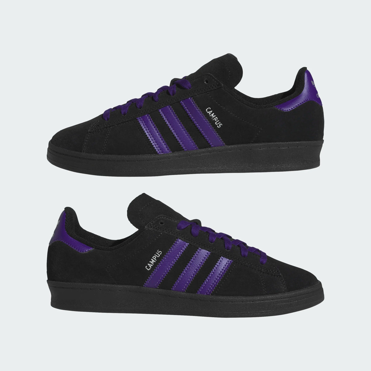 Adidas - Campus ADV Shoe - Black / Violet