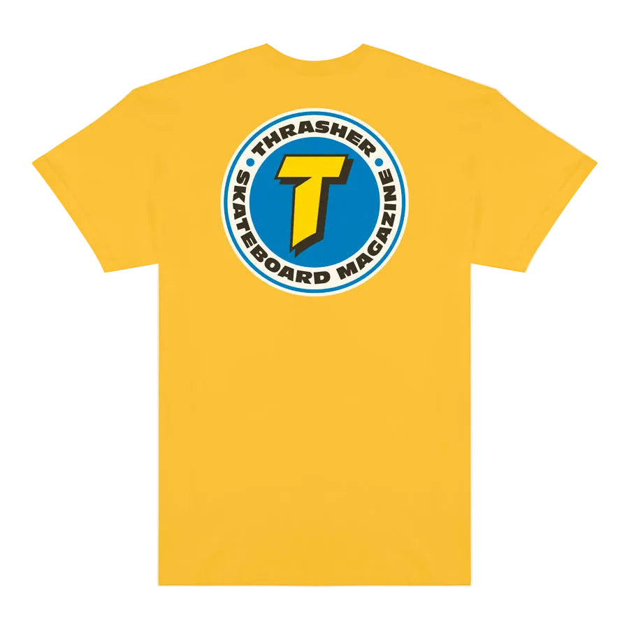 Thrasher - Number 1 Redux T-Shirt - Yellow