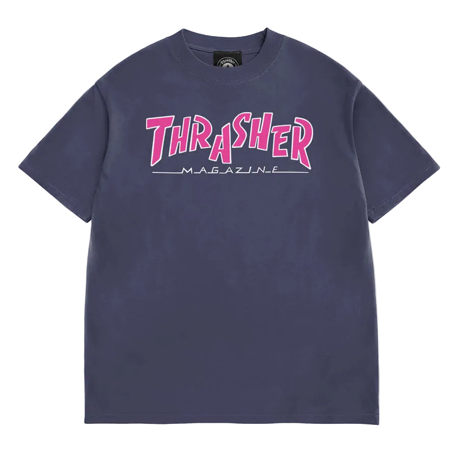 Thrasher - Parra Mag T-Shirt - Vintage Navy