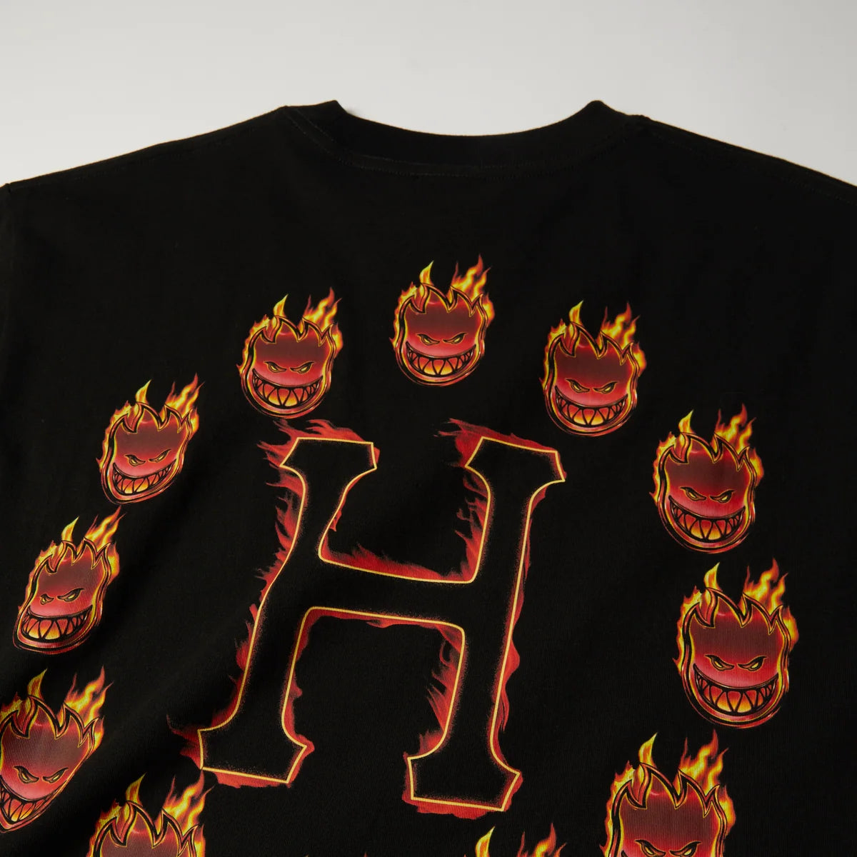 HUF - Spitfire Flame Galaxies T-Shirt - Black