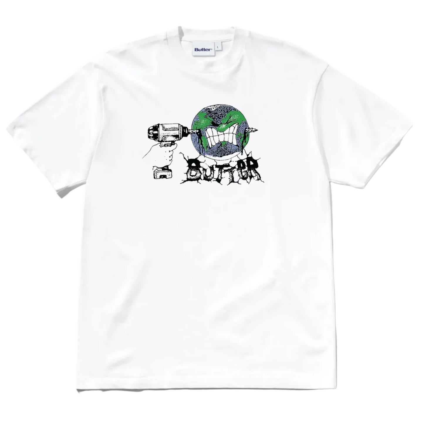 Butter Goods - Drill T-Shirt - White