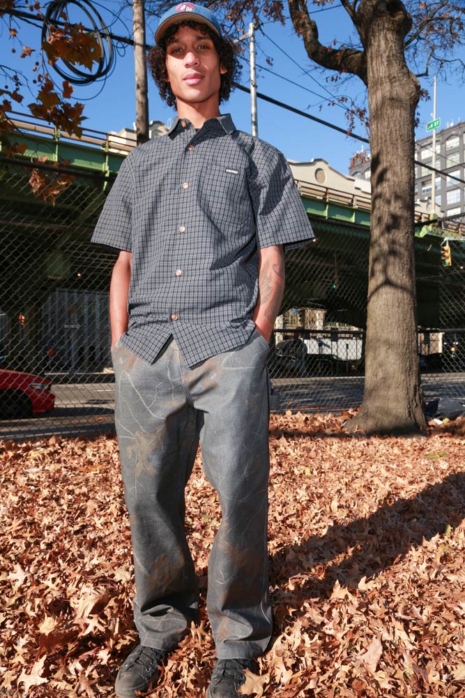 Theories - Piano trap Carpenter Pant - Ash Timber Camo
