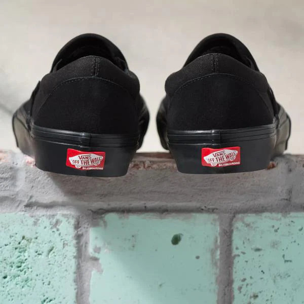 Vans - Skate Slip On - Black / Black Suede