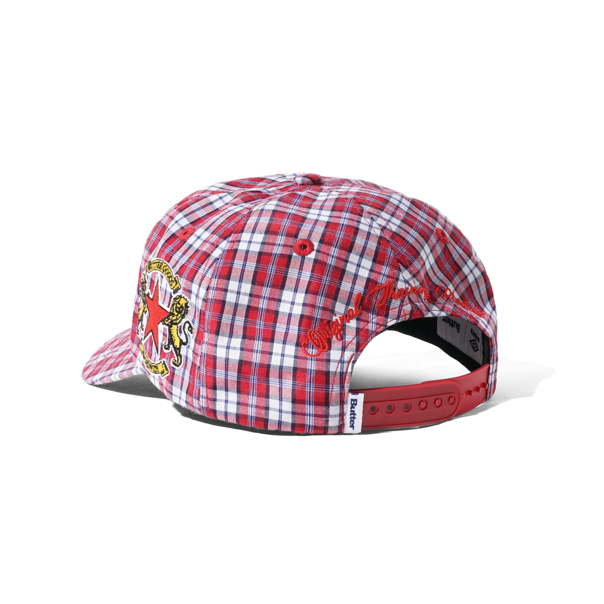 Butter Goods - Umbro Victory 5 Panel Snapback Hat - Plaid