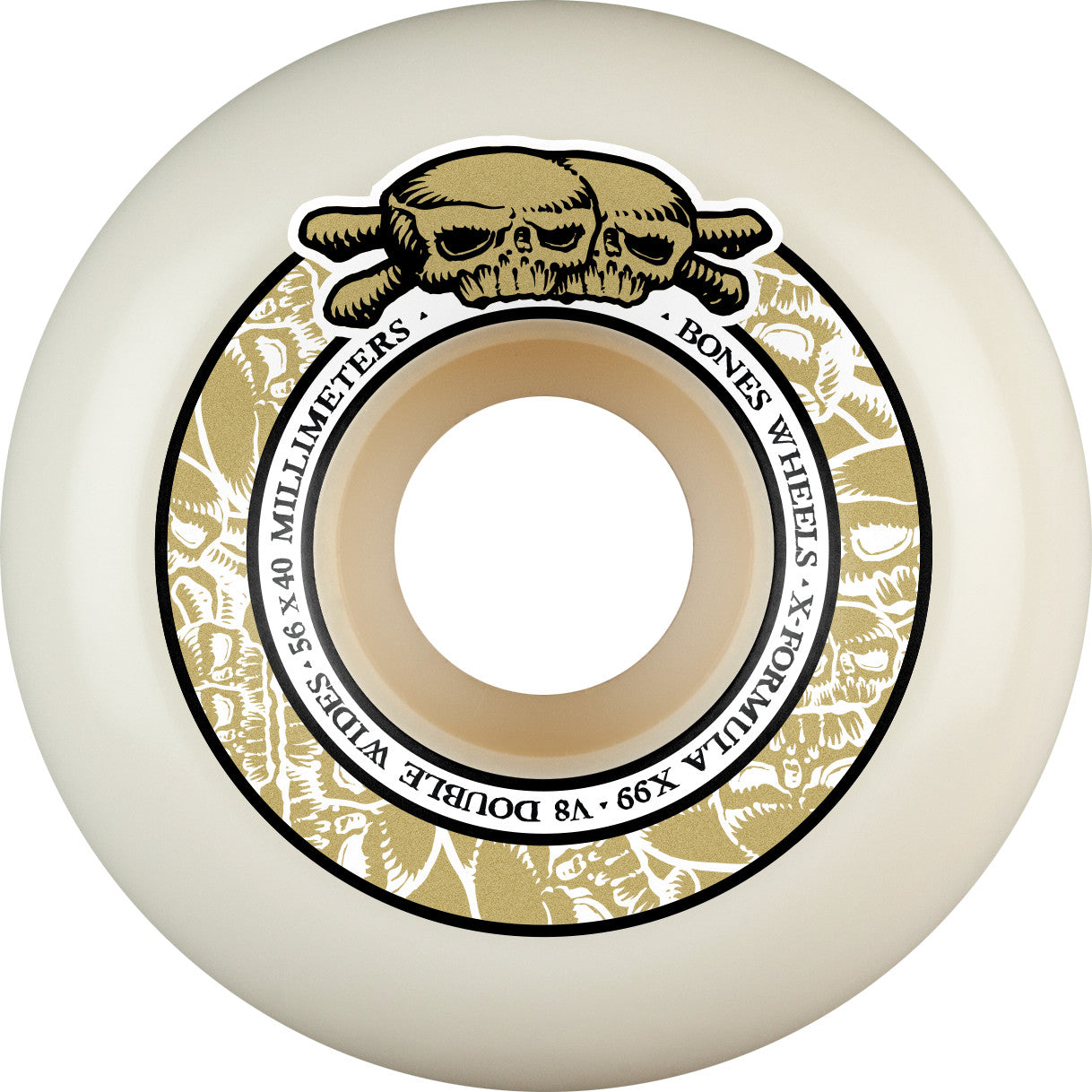 Bones Wheels - X- Formula Double Wides V8 X99 Wheel - 56mm