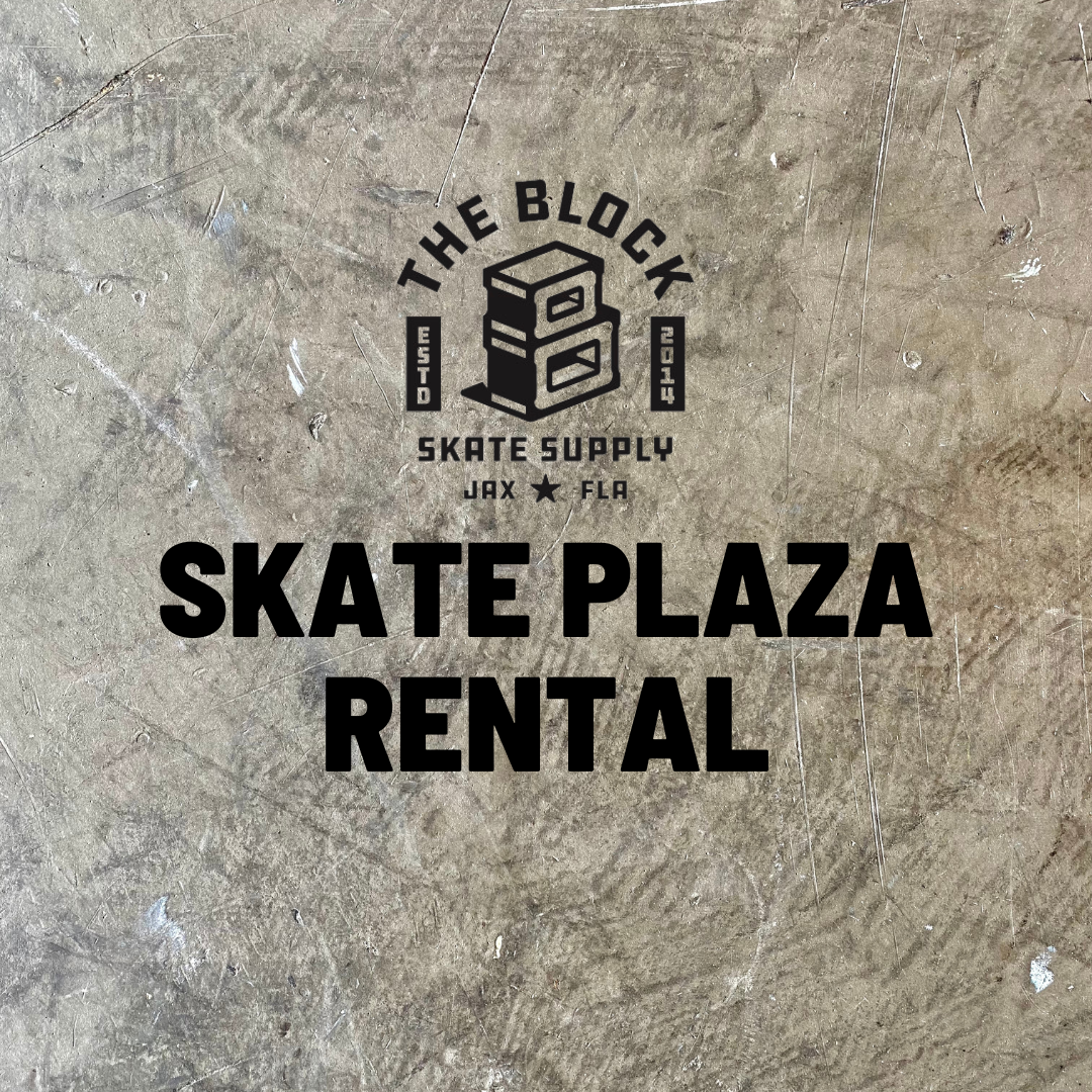 Skate Plaza Rental - 3 hour rental