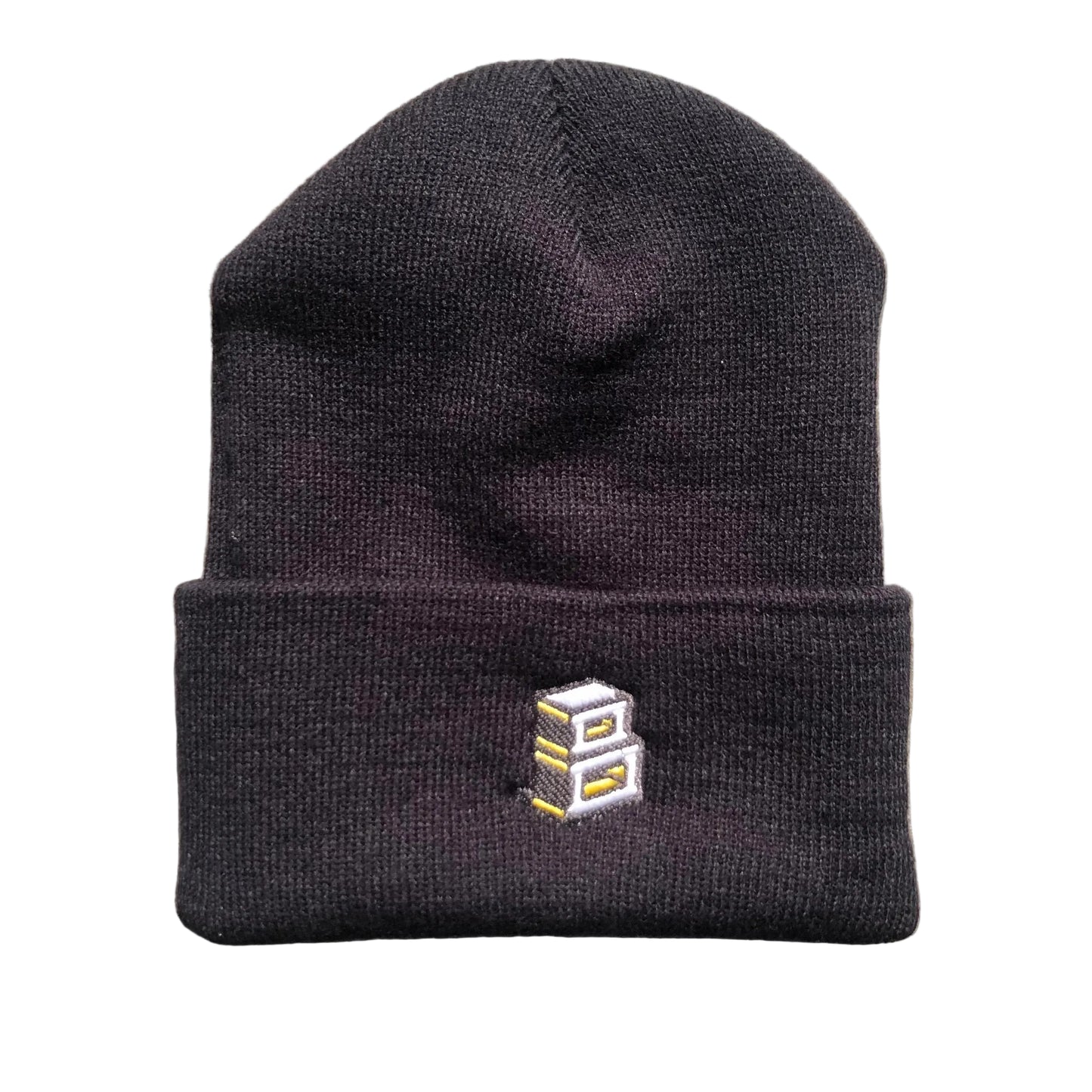 Block - Roots B Logo Cuffed Beanie - Black