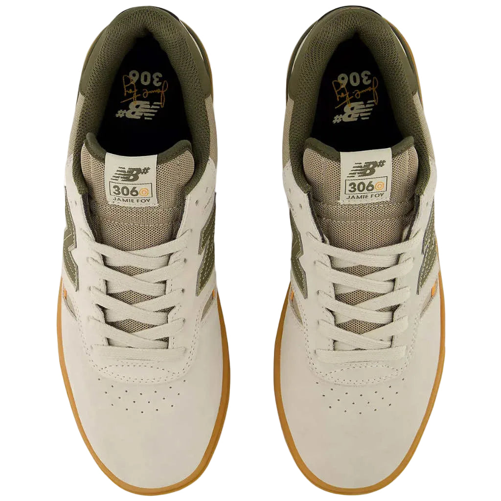 New Balance Numeric - Jamie Foy 306 Cup Shoe - Tan / Olive