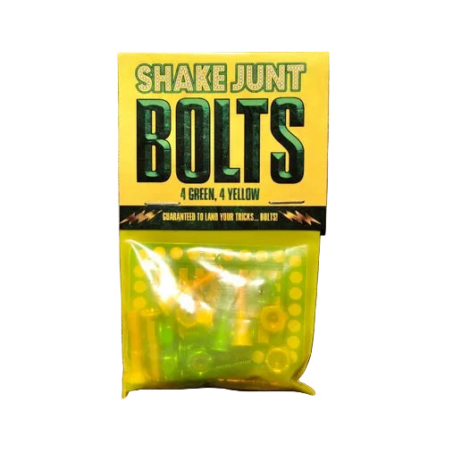 Shake Junt - Bag O' Bolts - Green / Yellow 7/8" Phillips