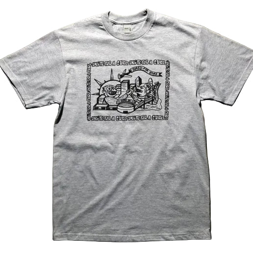 Shred For Sturg - Unite for a Cure Tee - Heather Grey - Size Small