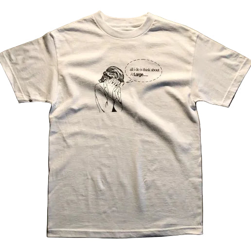 AtLarge - Think About T-Shirt - White - Size XL