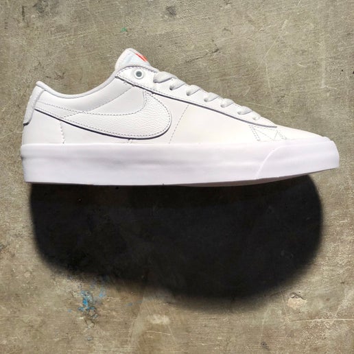 Nike SB - Zoom Blazer Low Pro GT ISO - White - White - White